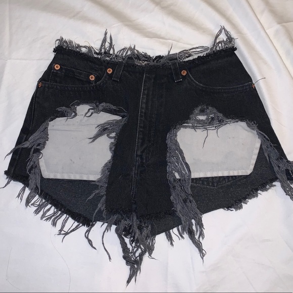 LF Pants - Vintage black shorts